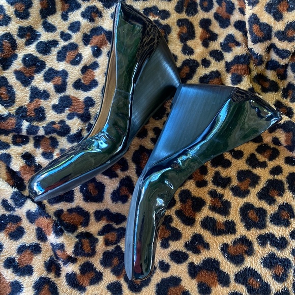 BCBG Patent Leather Wedges - Picture 3 of 6